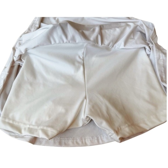 Adidas Women's Tennis Skirt White ClimaCool Built-in Shorts XS Athletic - Picture 3 of 6
